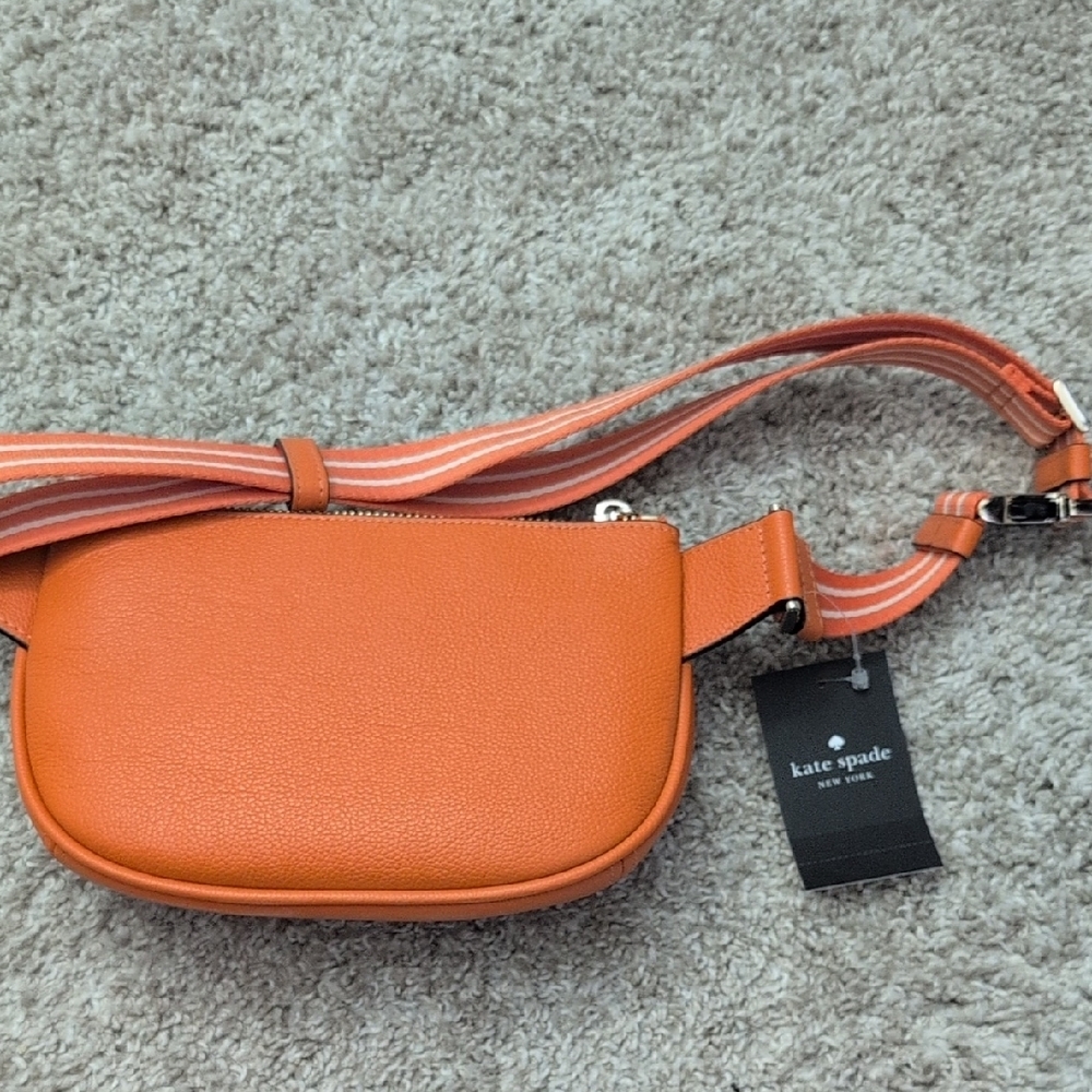 Kate Spade Orange Modern Crossbody Bag - Picture 3 of 4